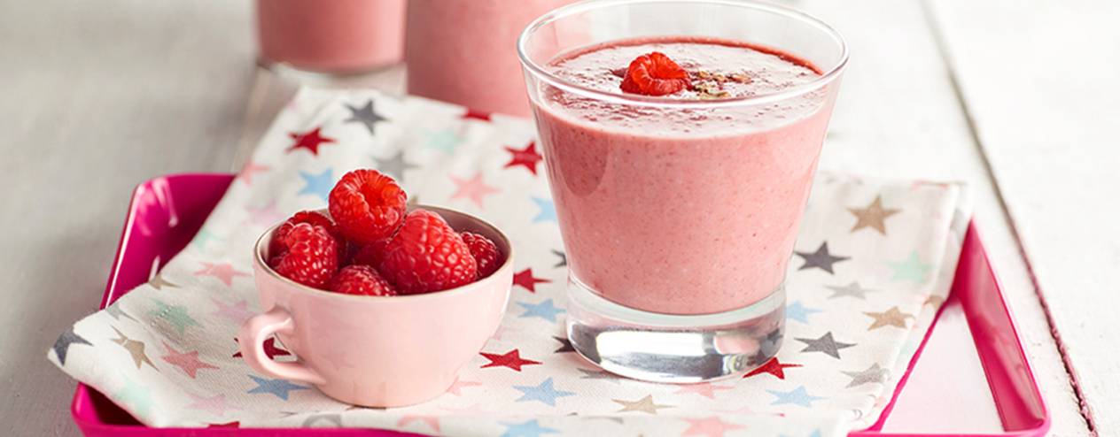 Batido de fresas y yogur